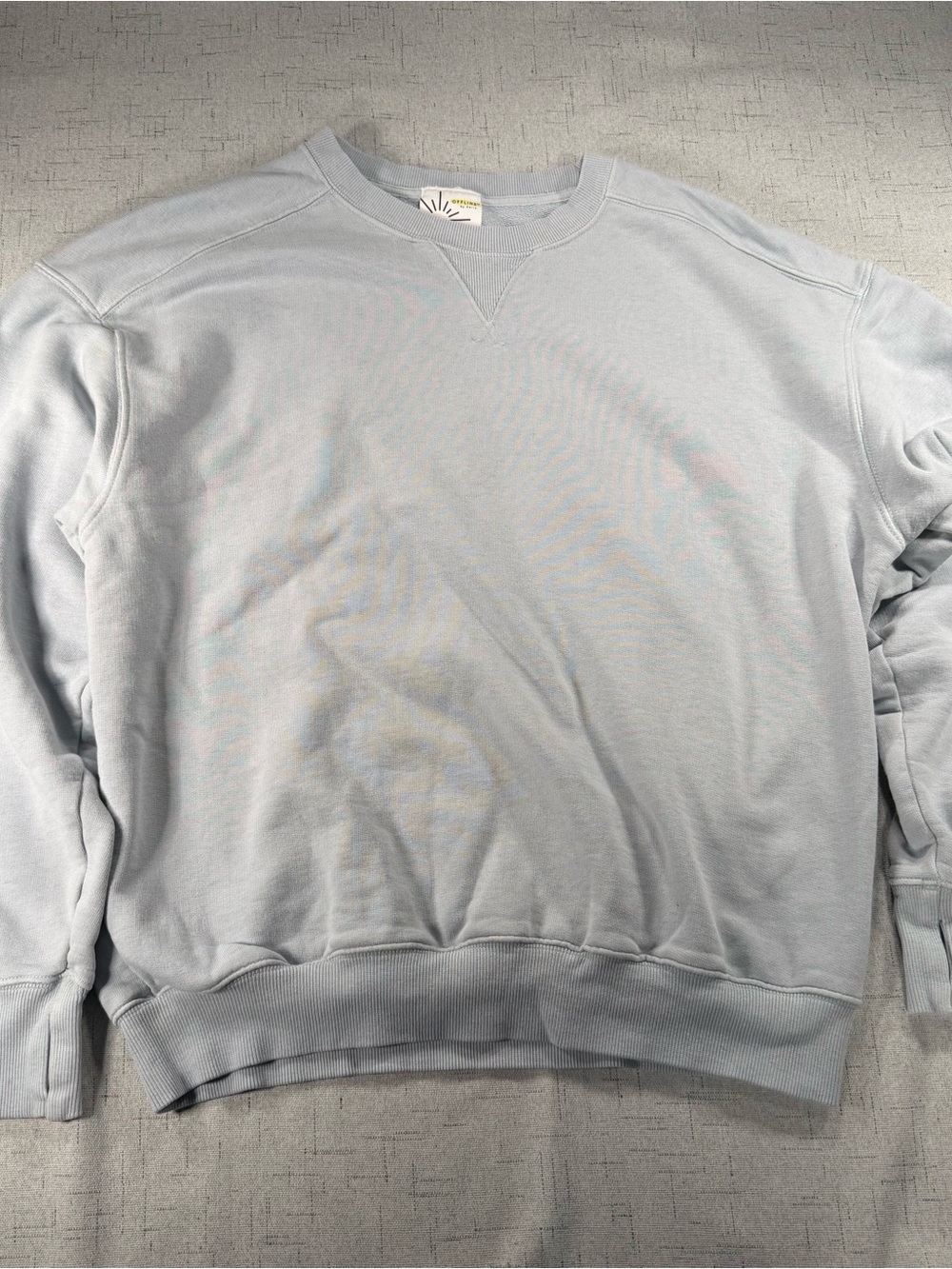 Offline Women’s Light Blue Crewneck Sweatshirt